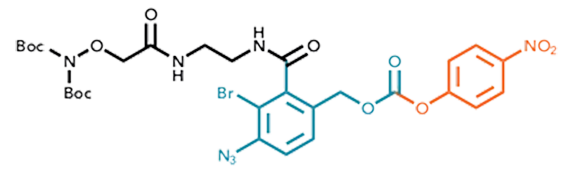 Molecular structure of the PEC-Linker RC+
