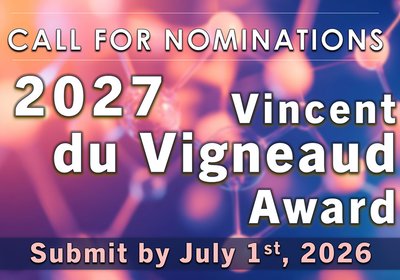 2027 du Vigneaud Call for Nominations
