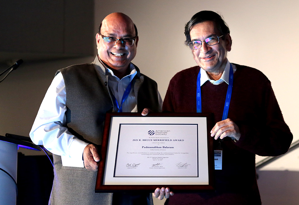 Professor Balaram Merrifield Award