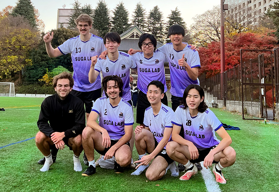 The Hiroaki Suga Lab Soccer Team